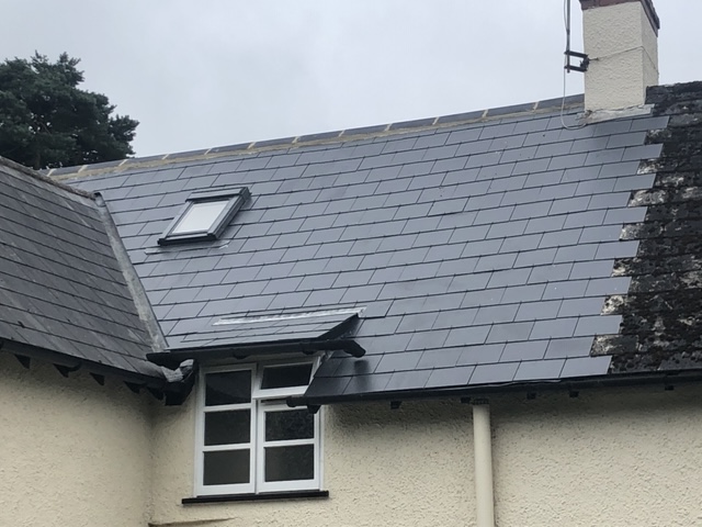 Complete re-roof in Taunton